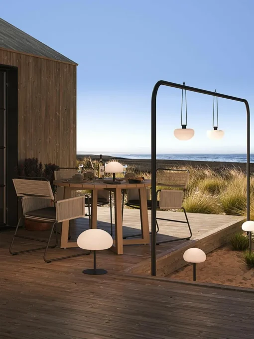 Mobiel dimbare outdoor LED hanglamp Sponge