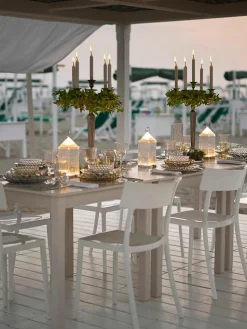 Mobiel LED tafellamp Lantern met oplader, dimbaar