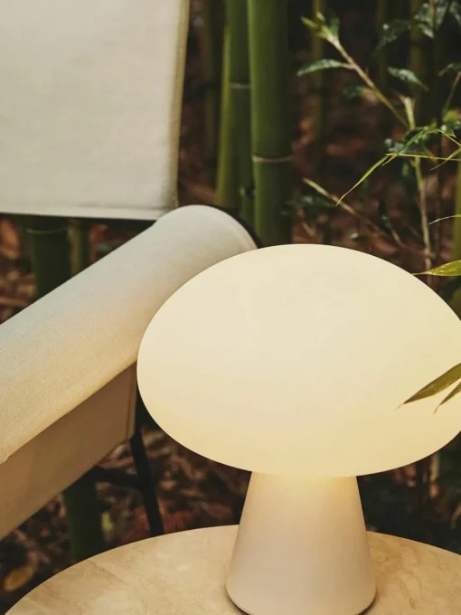 Mobiel LED tafellamp Obello met USB-aansluiting, dimbaar