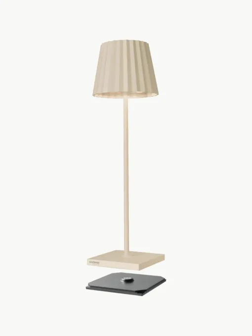 Mobiele dimbare LED outdoor tafellamp Trellia