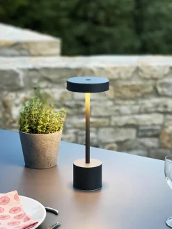Mobiele dimbare LED outdoor tafellamp Roby met touch functie