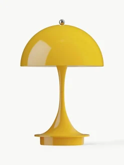 Mobiele dimbare LED tafellamp Panthella, H 24 cm