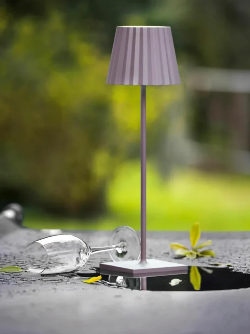 Mobiele dimbare LED tafellamp Trellia