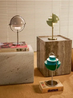 Mobiele dimbare tafellamp Multi-Lite, verstelbaar