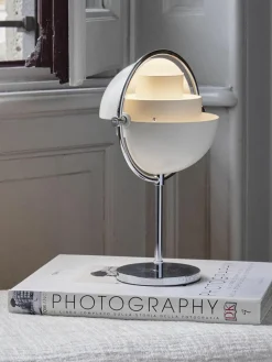 Mobiele dimbare tafellamp Multi-Lite, verstelbaar