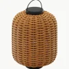 Mobiele LED outdoor tafellamp Saranella, H 37 cm