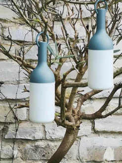 Mobiele LED outdoor tafellamp Elo, dimbaar, 2 stuks