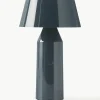 Mobiele LED tafellamp Bicoca met verstelbare lampenkap, dimbaar