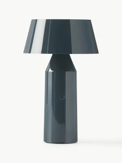 Mobiele LED tafellamp Bicoca met verstelbare lampenkap, dimbaar