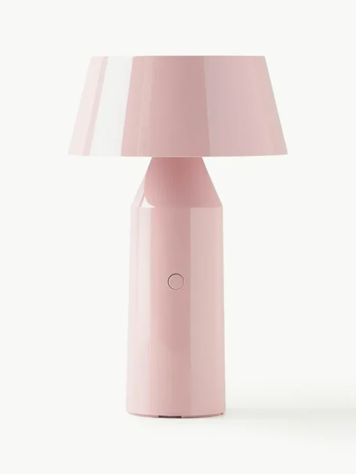 Mobiele LED tafellamp Bicoca met verstelbare lampenkap, dimbaar
