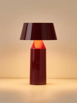 Mobiele LED tafellamp Bicoca met verstelbare lampenkap, dimbaar