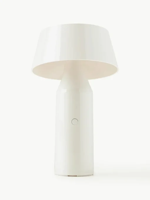Mobiele LED tafellamp Bicoca met verstelbare lampenkap, dimbaar