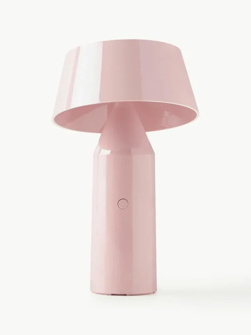 Mobiele LED tafellamp Bicoca met verstelbare lampenkap, dimbaar