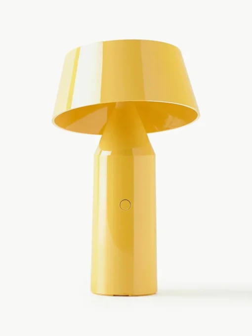 Mobiele LED tafellamp Bicoca met verstelbare lampenkap, dimbaar