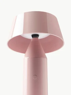 Mobiele LED tafellamp Bicoca met verstelbare lampenkap, dimbaar