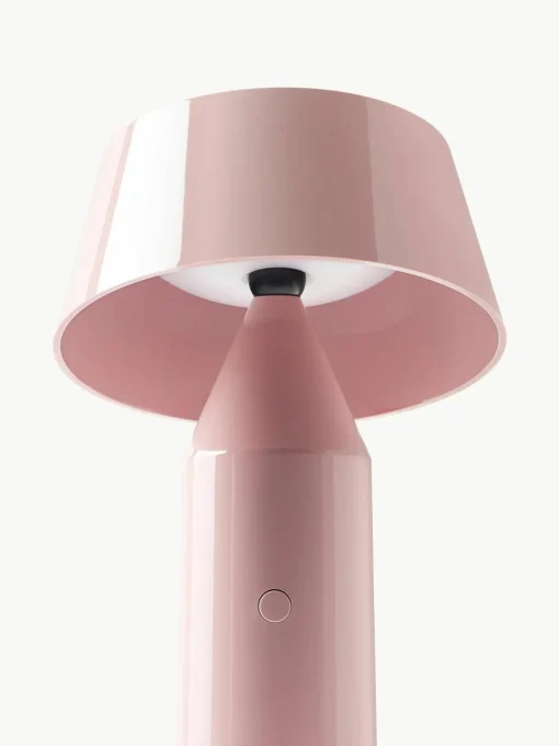 Mobiele LED tafellamp Bicoca met verstelbare lampenkap, dimbaar