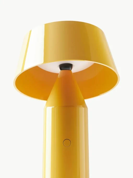 Mobiele LED tafellamp Bicoca met verstelbare lampenkap, dimbaar