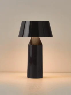 Mobiele LED tafellamp Bicoca met verstelbare lampenkap, dimbaar