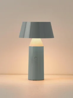 Mobiele LED tafellamp Bicoca met verstelbare lampenkap, dimbaar
