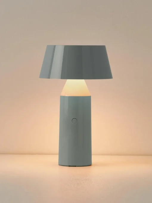 Mobiele LED tafellamp Bicoca met verstelbare lampenkap, dimbaar