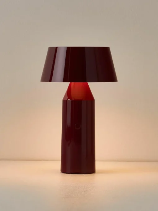 Mobiele LED tafellamp Bicoca met verstelbare lampenkap, dimbaar