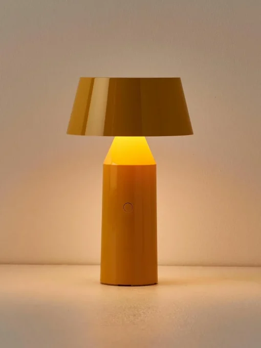 Mobiele LED tafellamp Bicoca met verstelbare lampenkap, dimbaar