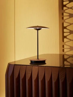 Mobiele LED tafellamp Ginger, dimbaar