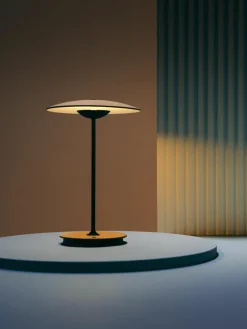 Mobiele LED tafellamp Ginger, dimbaar