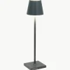 Mobiele LED tafellamp Poldina, dimbaar