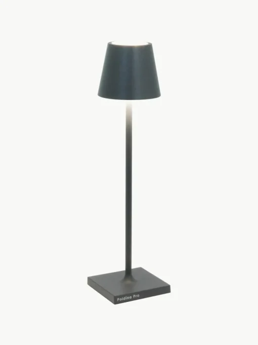 Mobiele LED tafellamp Poldina, dimbaar