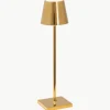 Mobiele LED tafellamp Poldina, dimbaar