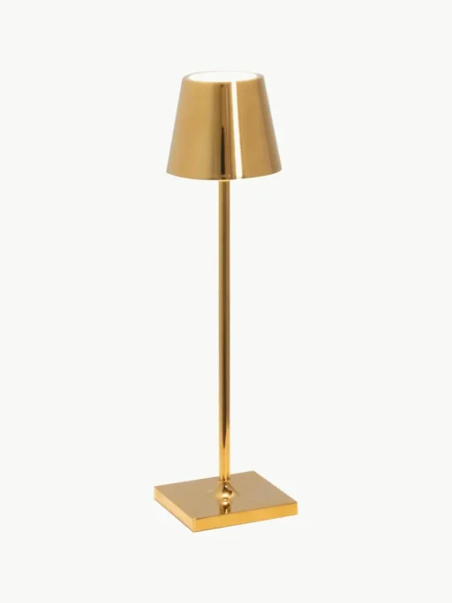 Mobiele LED tafellamp Poldina, dimbaar
