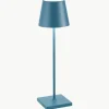 Mobiele LED tafellamp Poldina, dimbaar
