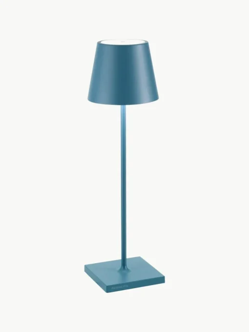 Mobiele LED tafellamp Poldina, dimbaar