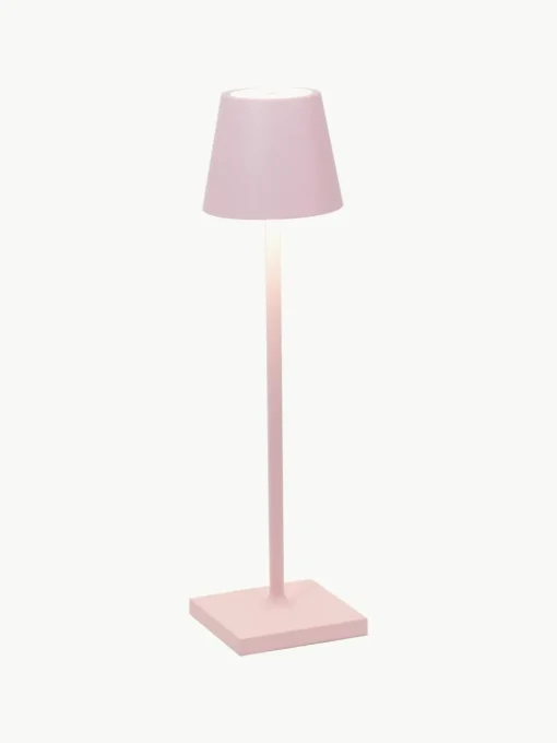 Mobiele LED tafellamp Poldina, dimbaar
