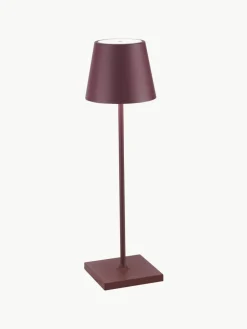 Mobiele LED tafellamp Poldina, dimbaar