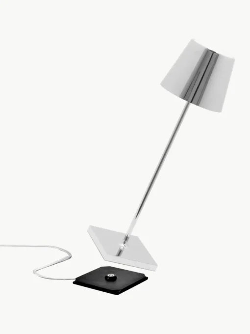 Mobiele LED tafellamp Poldina, dimbaar