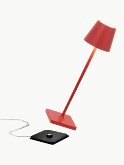 Mobiele LED tafellamp Poldina, dimbaar