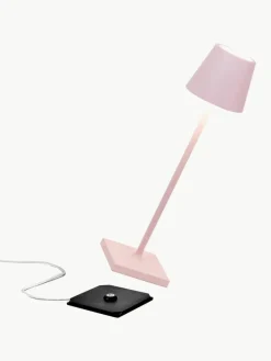 Mobiele LED tafellamp Poldina, dimbaar