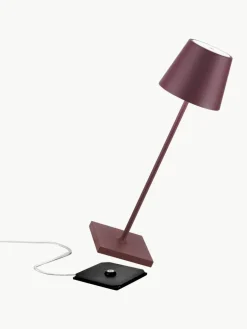 Mobiele LED tafellamp Poldina, dimbaar