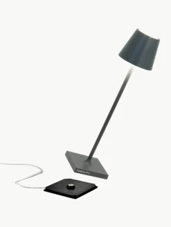 Mobiele LED tafellamp Poldina, dimbaar