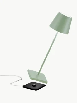 Mobiele LED tafellamp Poldina, dimbaar