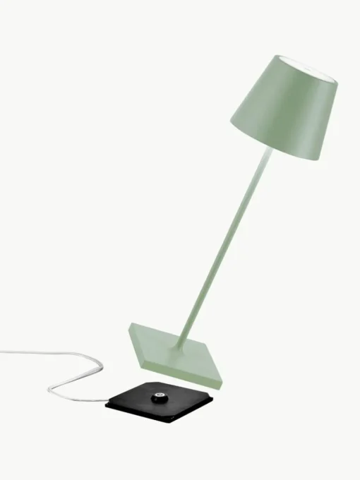 Mobiele LED tafellamp Poldina, dimbaar