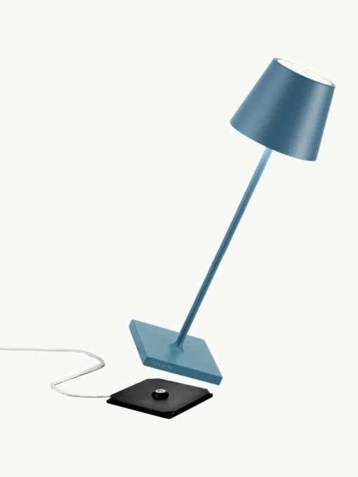Mobiele LED tafellamp Poldina, dimbaar