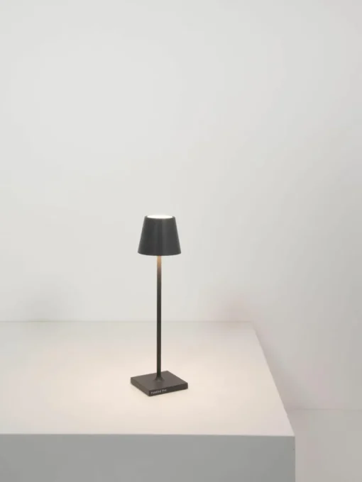 Mobiele LED tafellamp Poldina, dimbaar