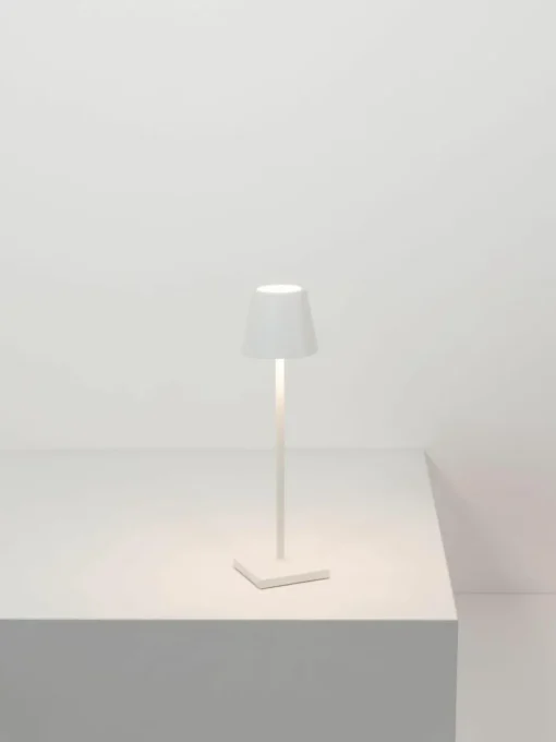 Mobiele LED tafellamp Poldina, dimbaar