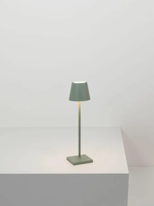 Mobiele LED tafellamp Poldina, dimbaar