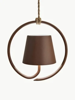 Mobiele outdoor LED hanglamp Poldina, dimbaar