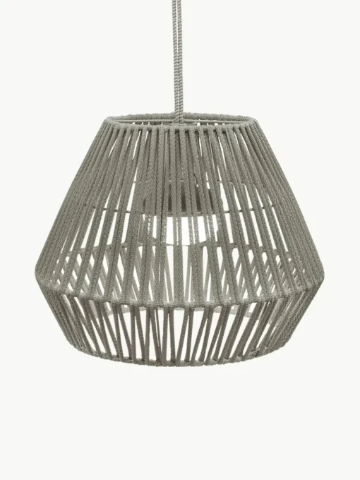 Mobiele outdoor LED hanglamp Conta, dimbaar
