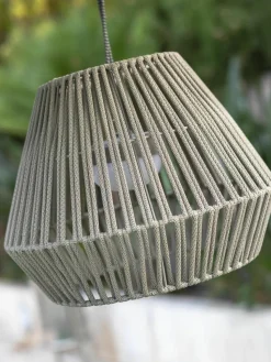 Mobiele outdoor LED hanglamp Conta, dimbaar
